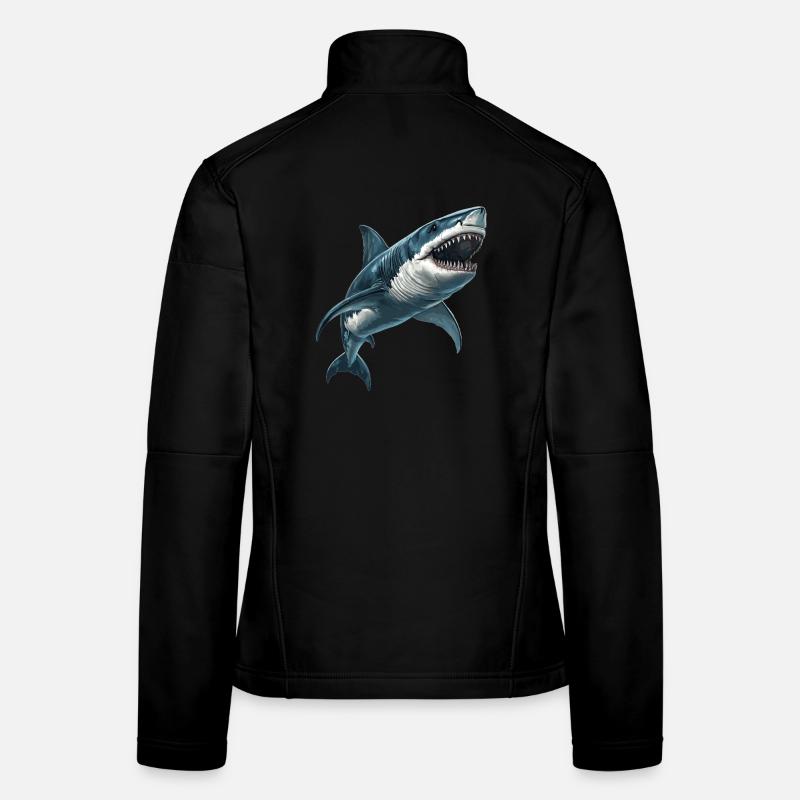 Requins Requin Veste en tissu softshell Femme