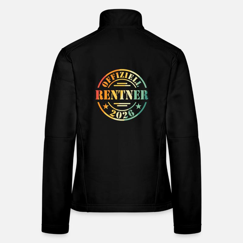 Ruhestand Frauen Softshelljacke