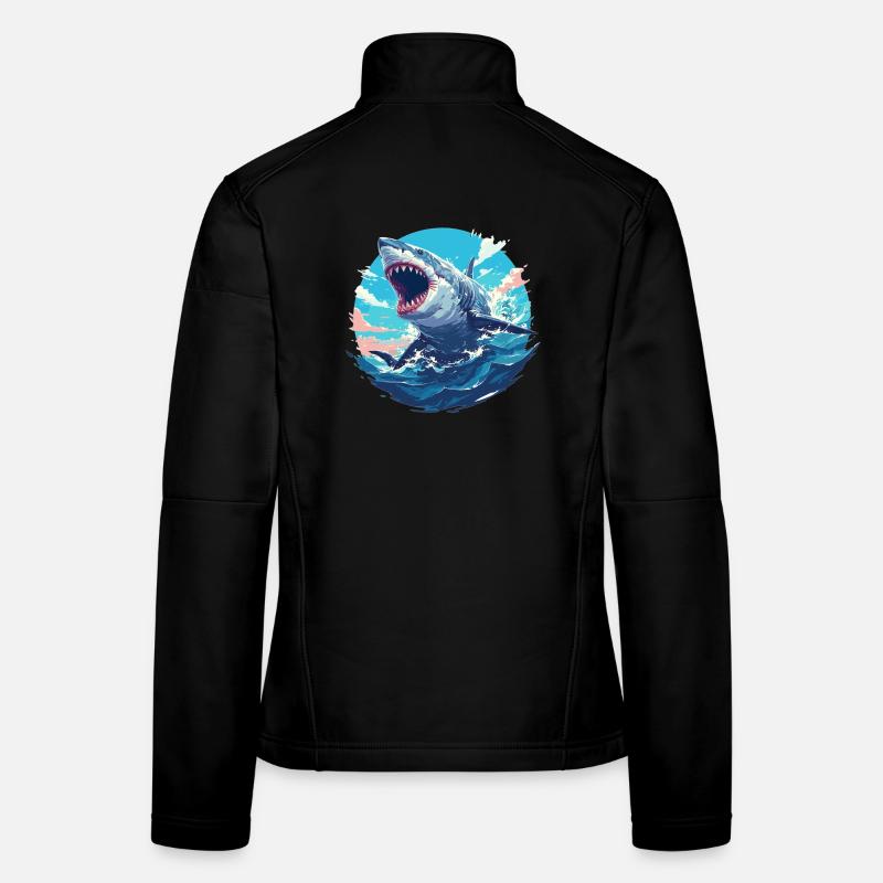 Requins Requin Veste en tissu softshell Femme