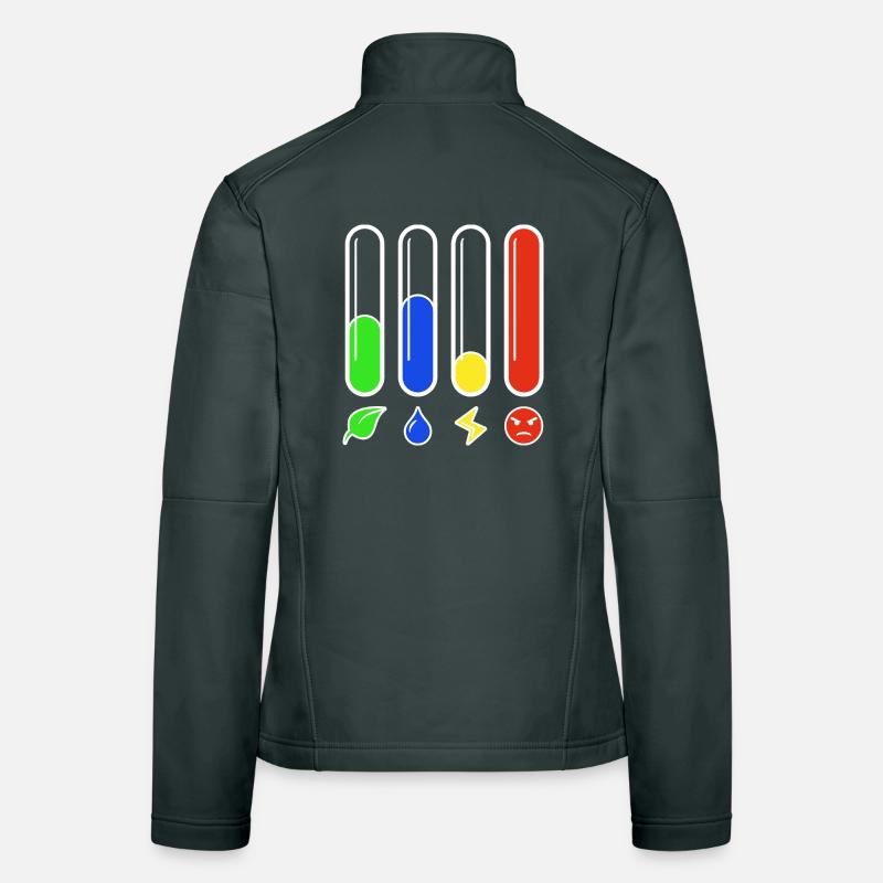 Status Bars - Rage High Women's Softshell Jacket