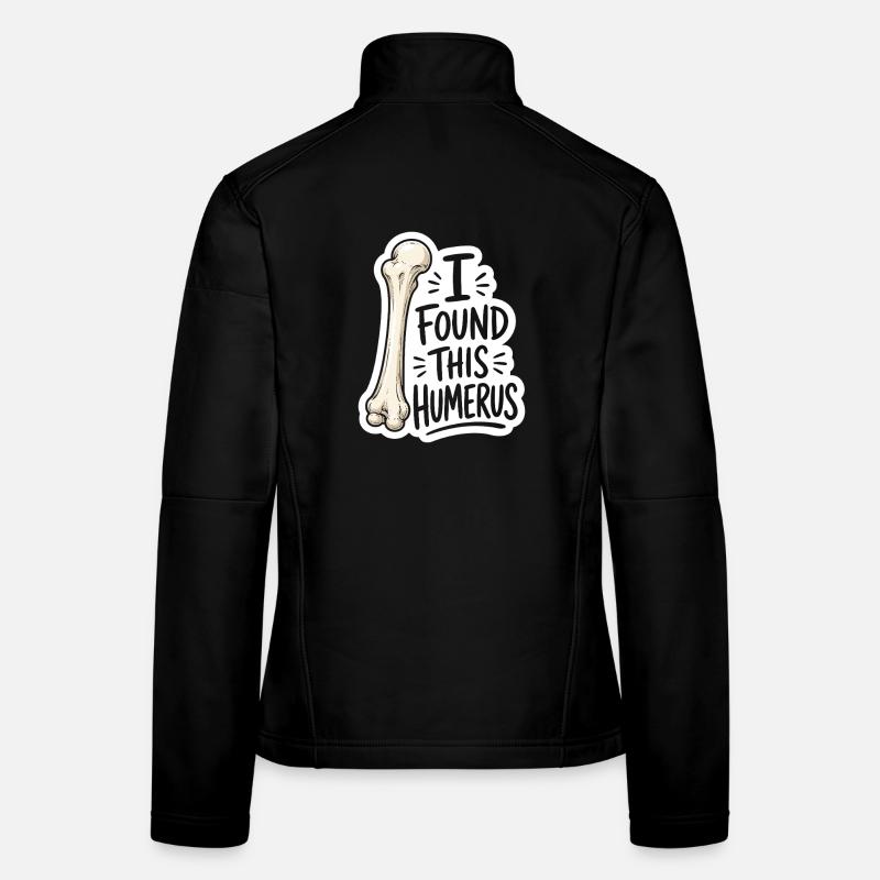 Humerus Discovery Sticker Women's Softshell Jacket