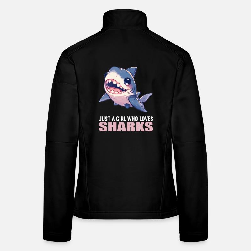 Requins Requin Veste en tissu softshell Femme