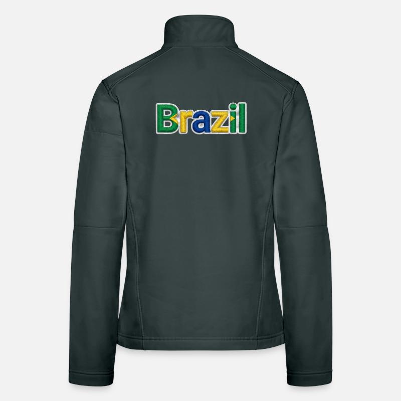 Brésil Veste en tissu softshell Femme