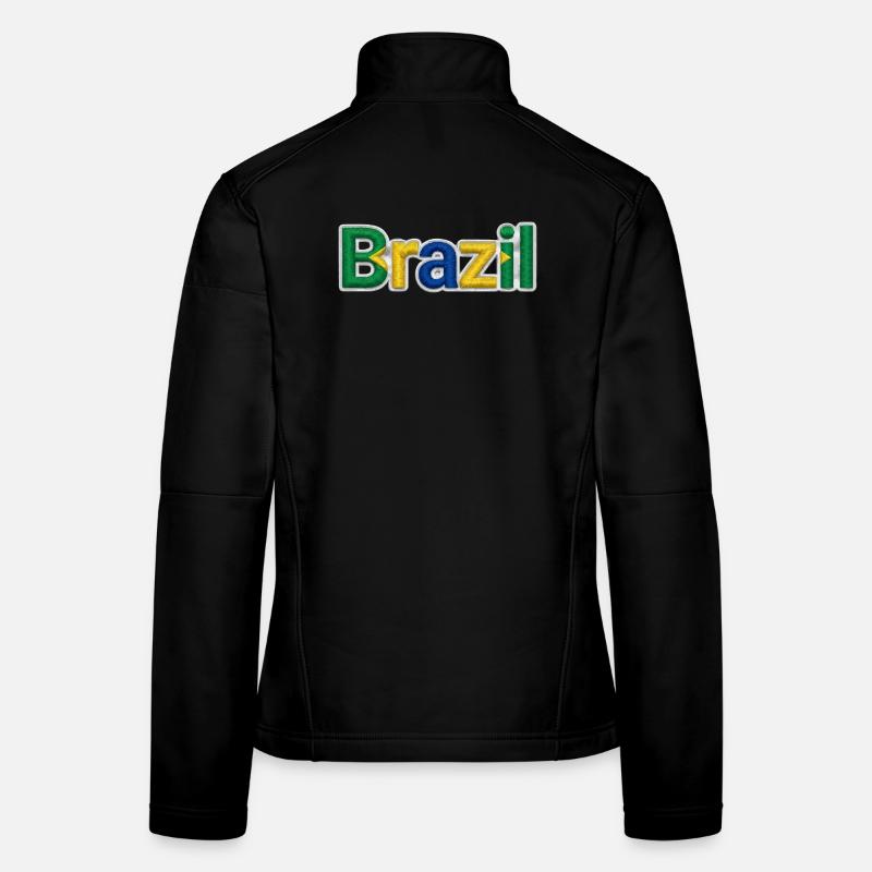 Brésil Veste en tissu softshell Femme
