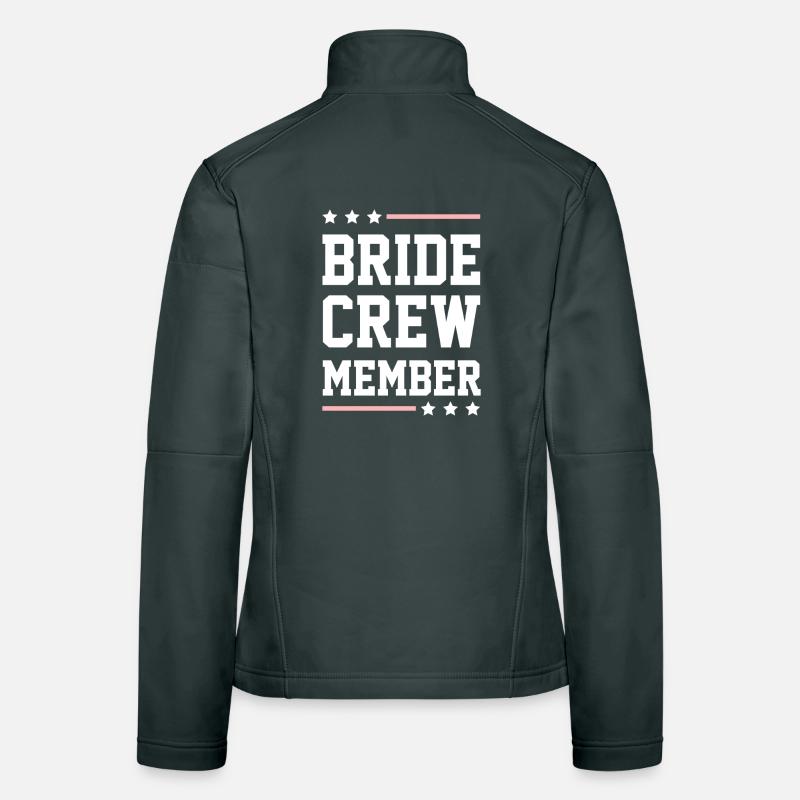 Bride Crew Frauen Softshelljacke