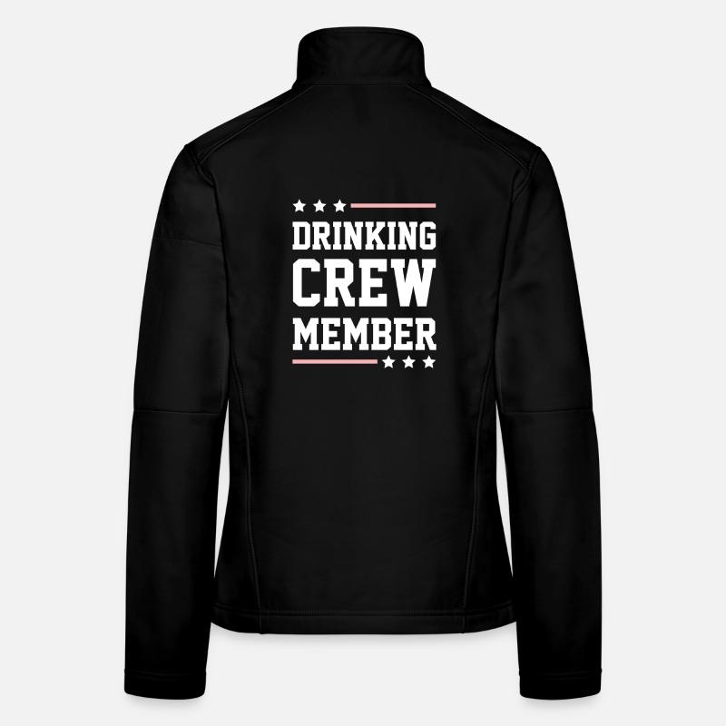 Drinking Crew Women's Softshell Jacket