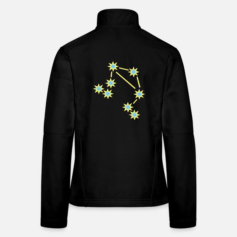 zodiac scales Veste en tissu softshell Femme