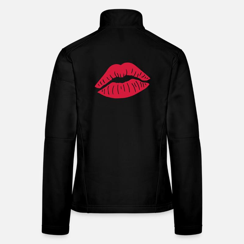 Lips Kiss Women's Softshell Jacket
