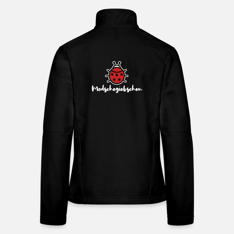 Modschegiebchen Marienkäfer Sächsisch Dialekt Frauen Softshelljacke
