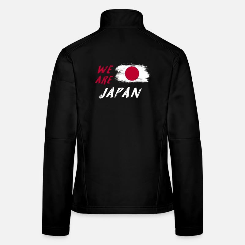 we are Japan flags design Women's Softshell Jacket