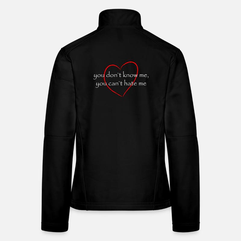 tu ne me connais pas Veste en tissu softshell Femme