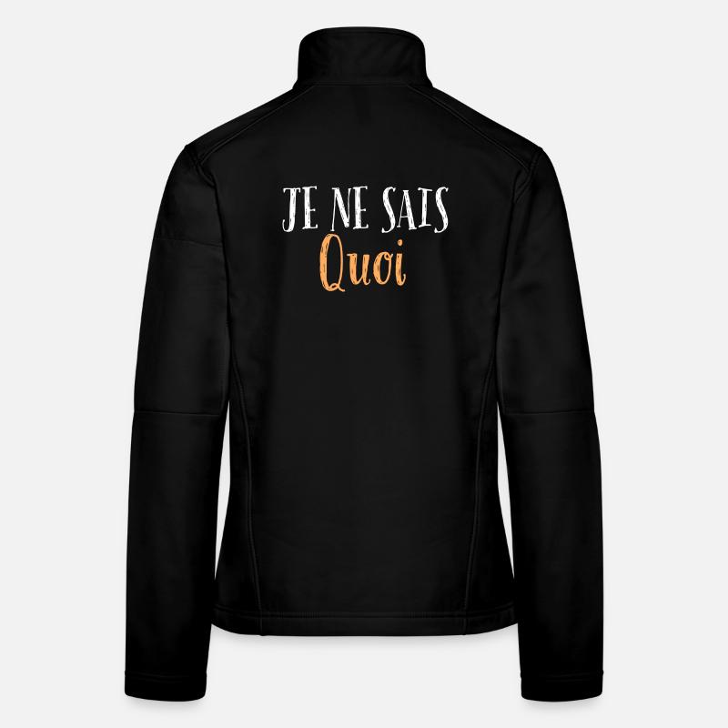 je ne sais quoi Veste en tissu softshell Femme