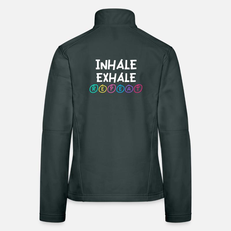 Inhale Exhale Repeat Women's Softshell Jacket