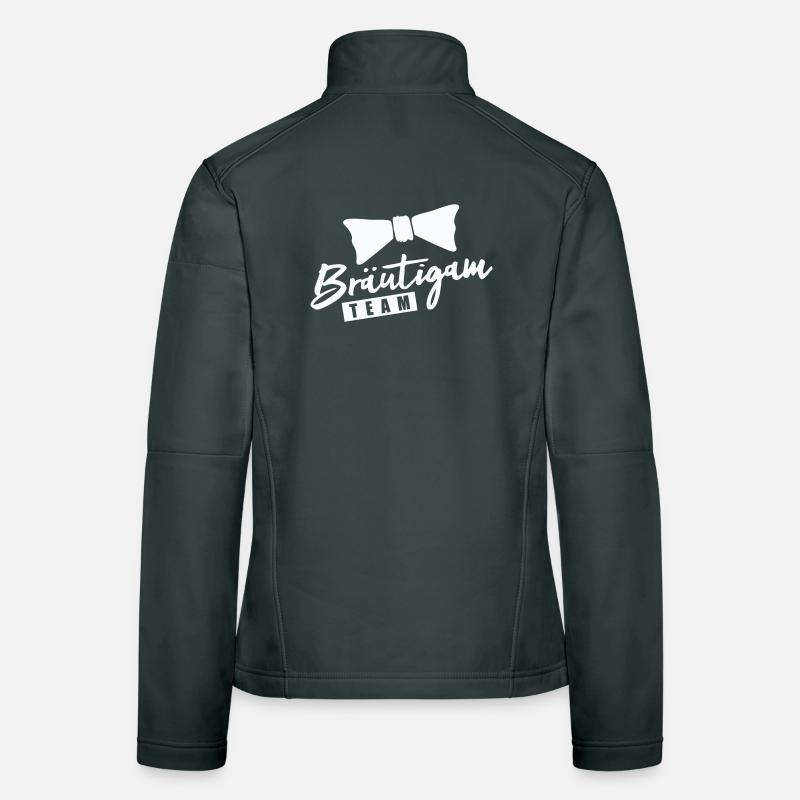 Bräutigam Team Frauen Softshelljacke