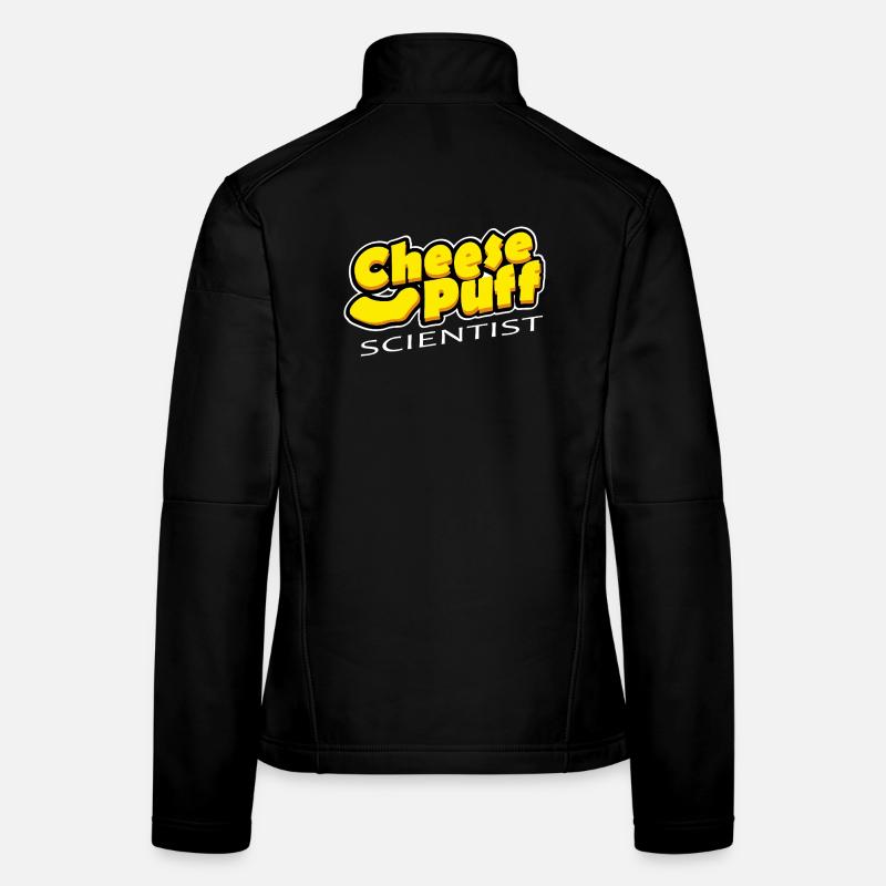 Cheese Puff Scientist Women's Softshell Jacket