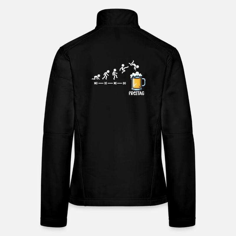 Friday Weekend Beer Lovers Beer Drinkers Women's Softshell Jacket
