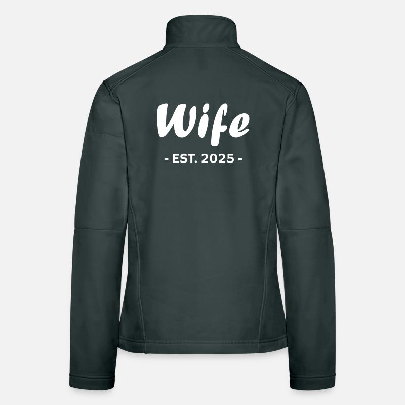 Ehefrau ist 2025 Frauen Softshelljacke