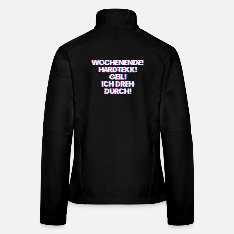 Hardtekk Tekk Frauen Softshelljacke