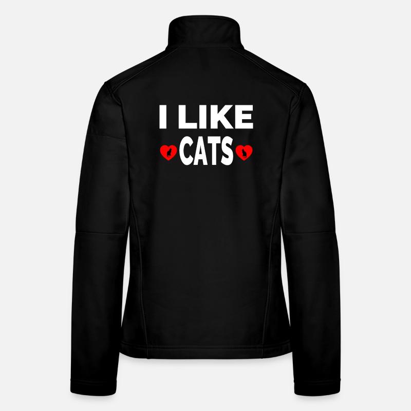 Katzen Frauen Softshelljacke