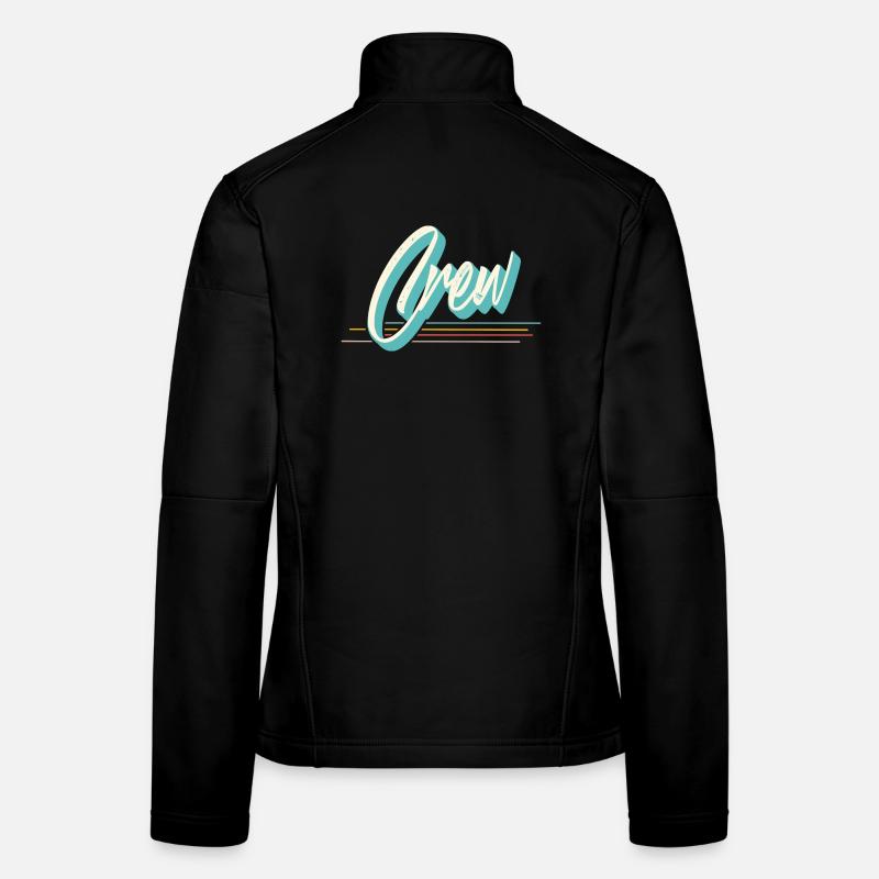 Équipe d'équipage Veste en tissu softshell Femme