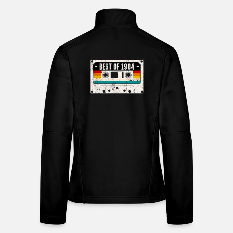 Das Beste von 1984 Retro Kassette Frauen Softshelljacke