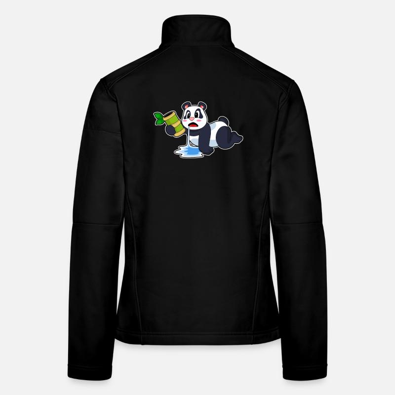 Panda Bamboo Veste en tissu softshell Femme