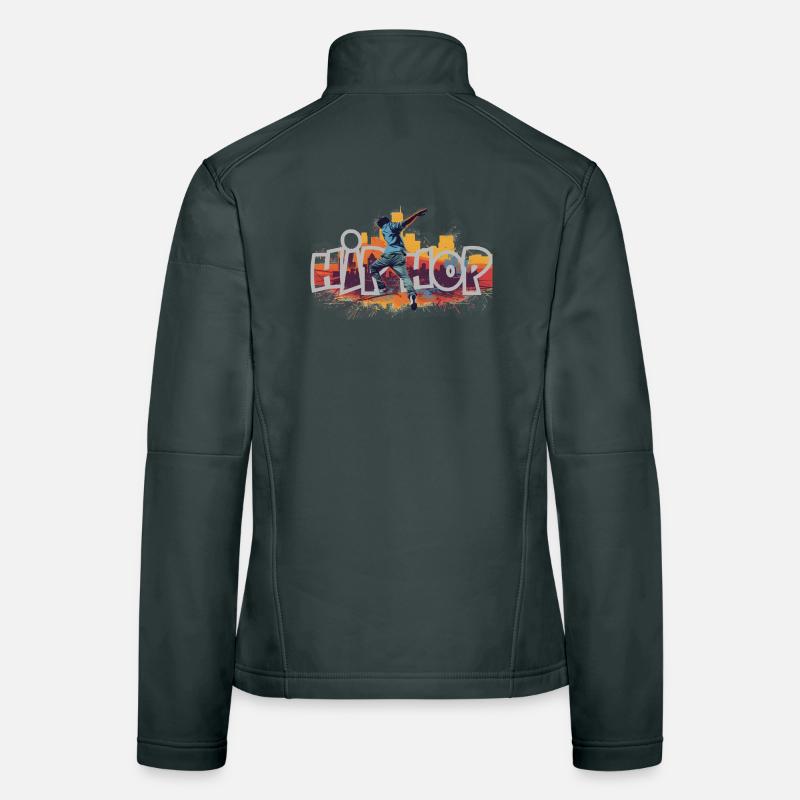 Hip Hop Breakdancer Geschenk Frauen Softshelljacke