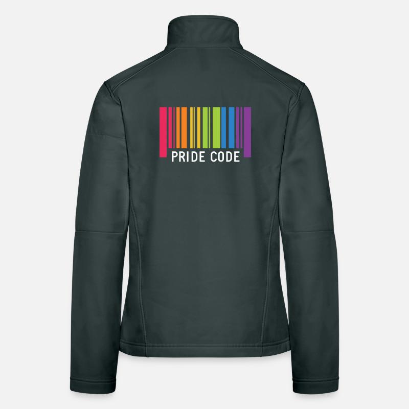LGBT Pride Monat - Pride Code Frauen Softshelljacke