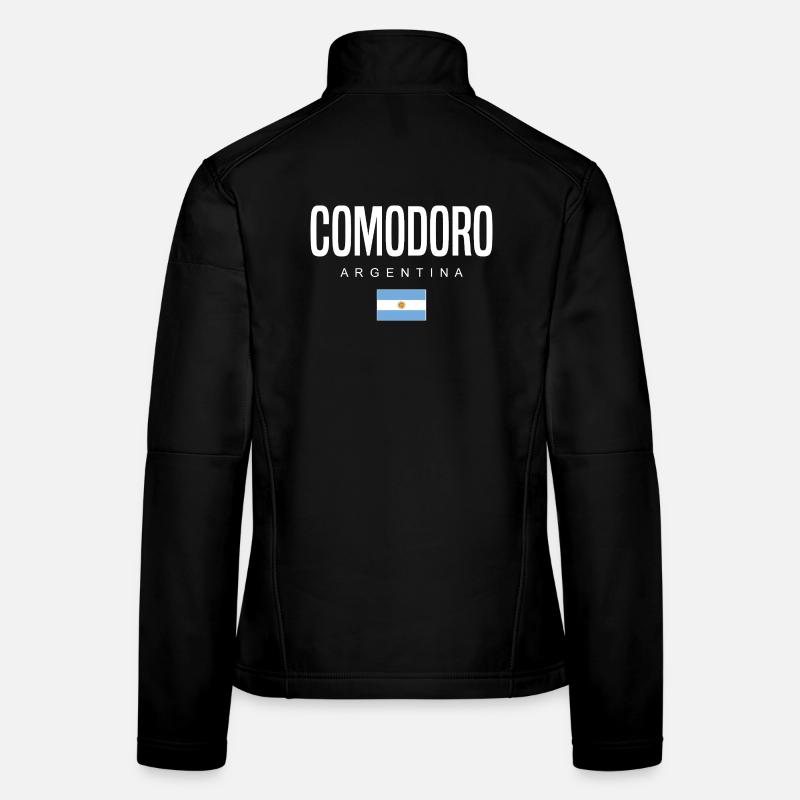 Comodoro Argentinien Argentinier Frauen Softshelljacke