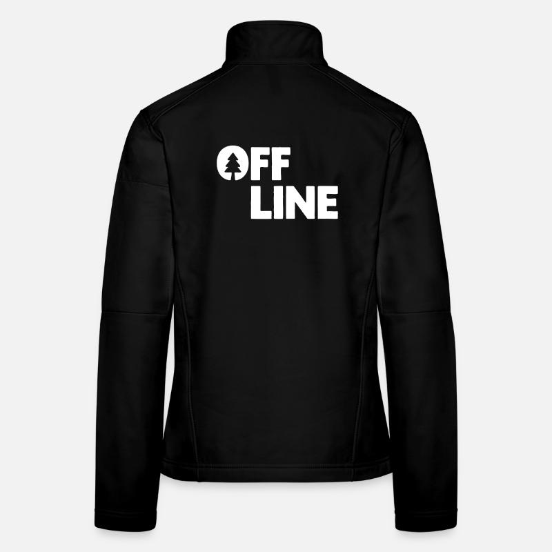 Offline – Camping, Freedom, Outdoor Forest Women's Softshell Jacket
