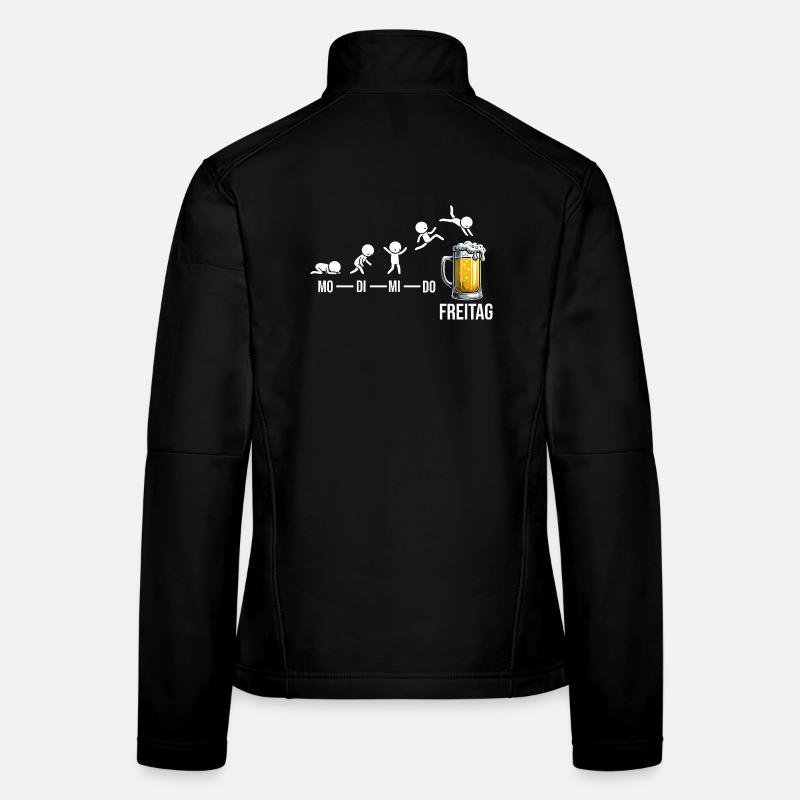 Friday Weekend Beer Lovers Beer Drinkers Women's Softshell Jacket