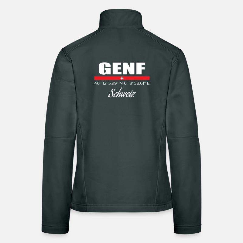 Genève Veste en tissu softshell Femme