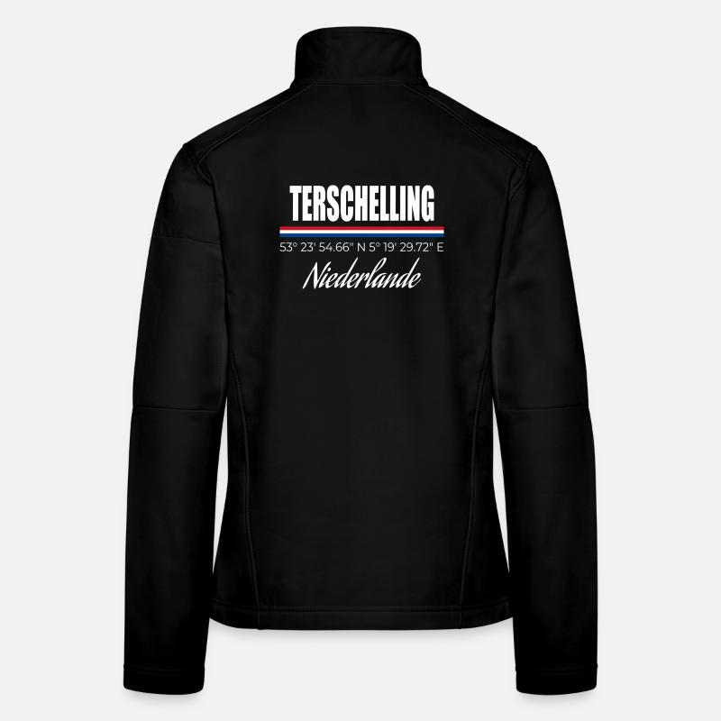 Terschelling Veste en tissu softshell Femme