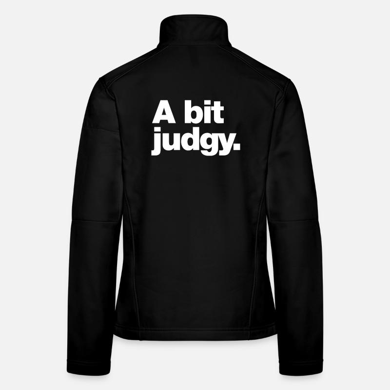 Un peu de jugement Veste en tissu softshell Femme