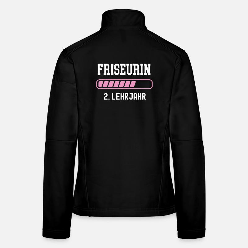Formation de coiffeur 2 ans d’apprentissage deuxième année Veste en tissu softshell Femme