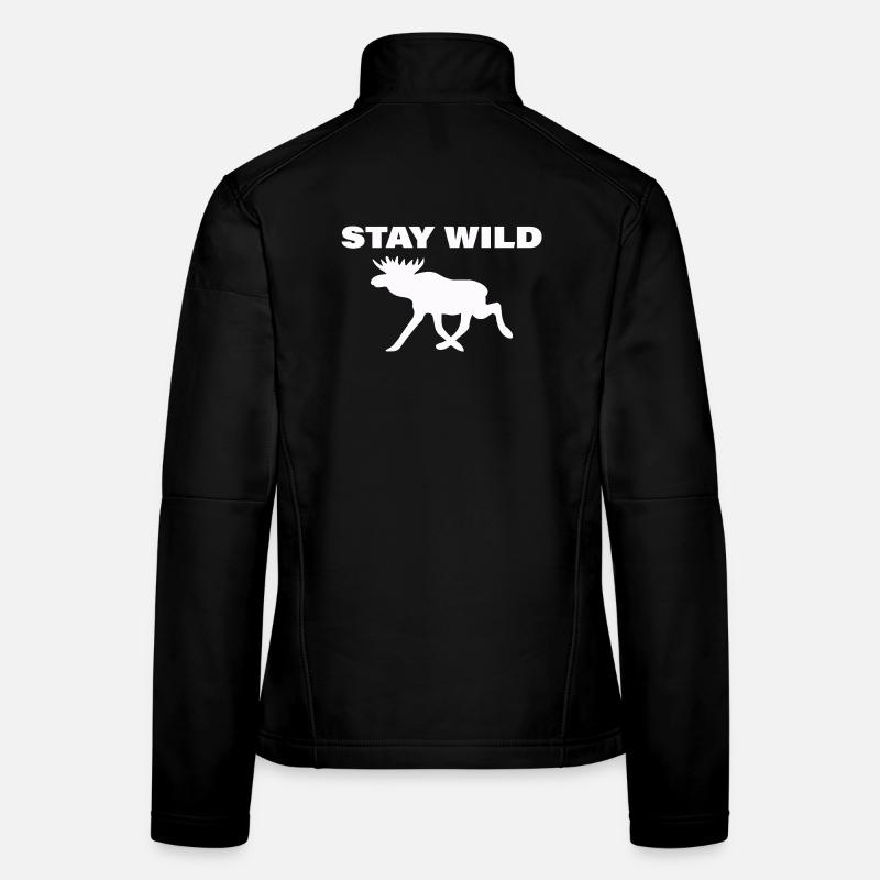 STAY WILD Frauen Softshelljacke