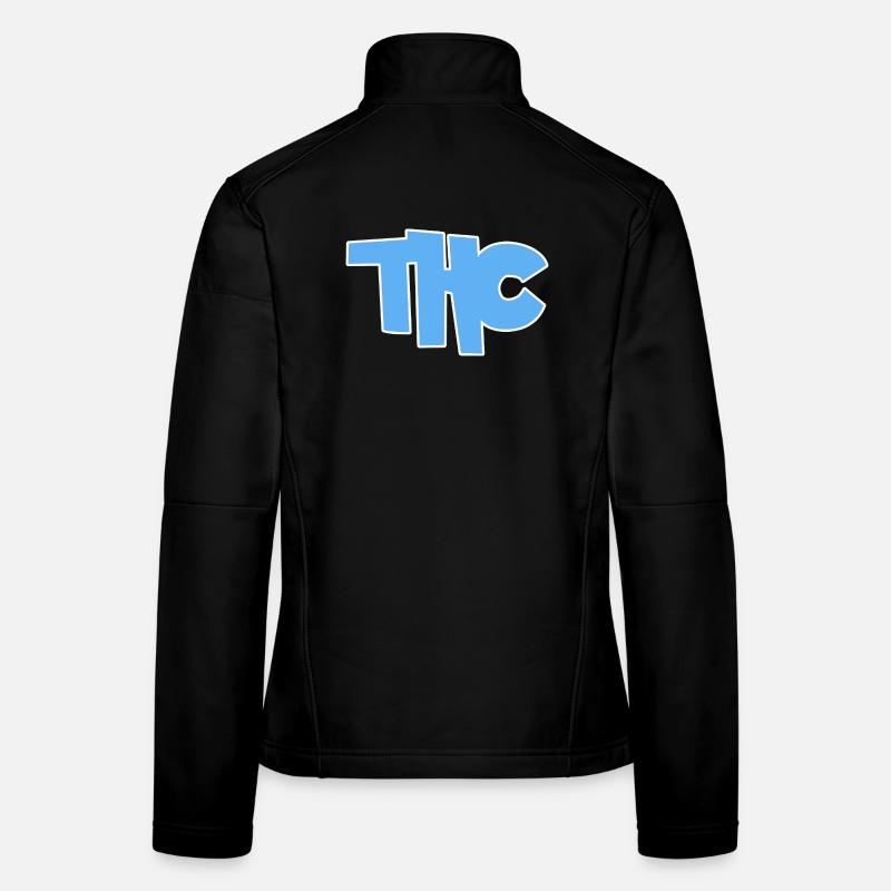 THC Veste en tissu softshell Femme
