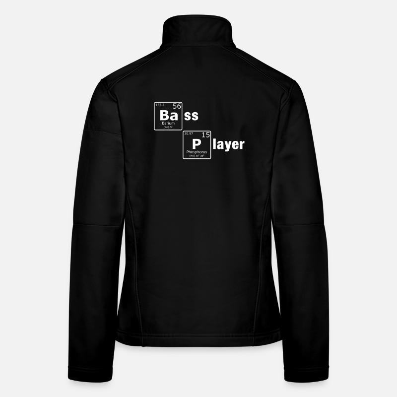 Bass Player PSE Periodensystem Elemente Nerd Frauen Softshelljacke