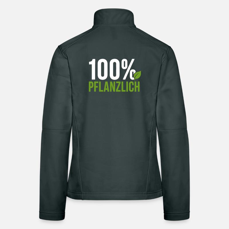 100% Pflanzlich - Vegan Geschenkidee Frauen Softshelljacke