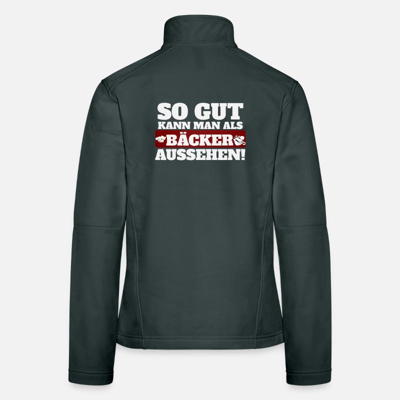 So gut kann man als bäcker aussehen Frauen Softshelljacke