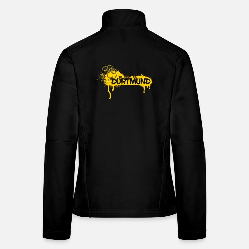 Dortmund Ruhrpott Ball - Frauen Softshelljacke - Schwarz