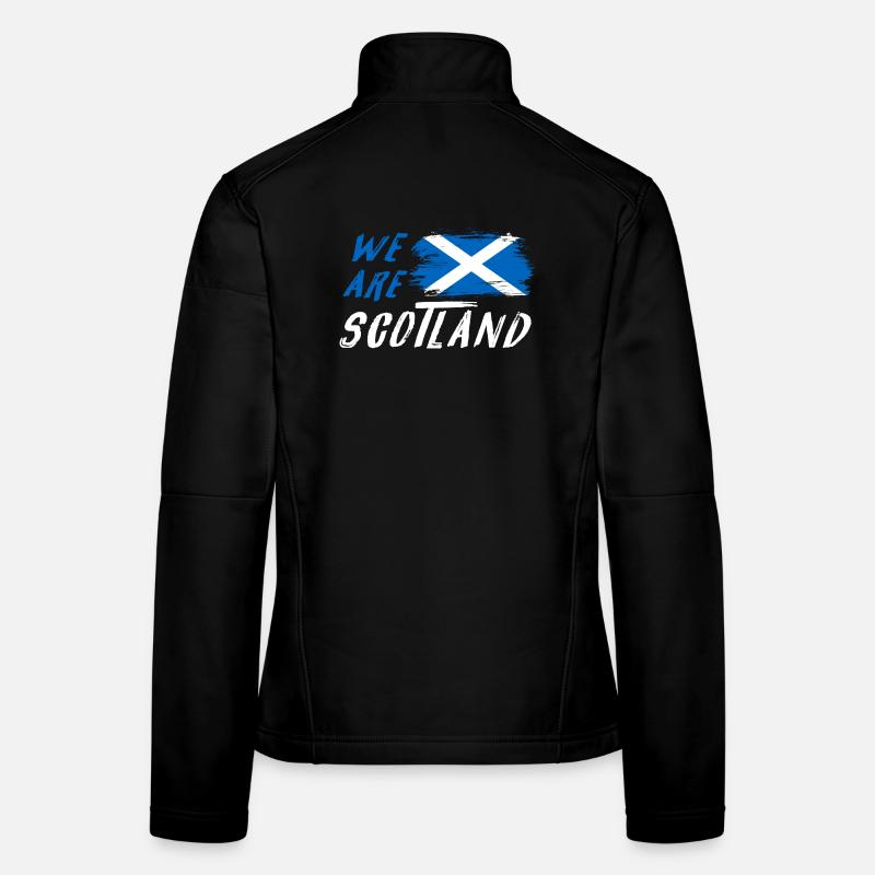 We are Scotland flags design Women's Softshell Jacket