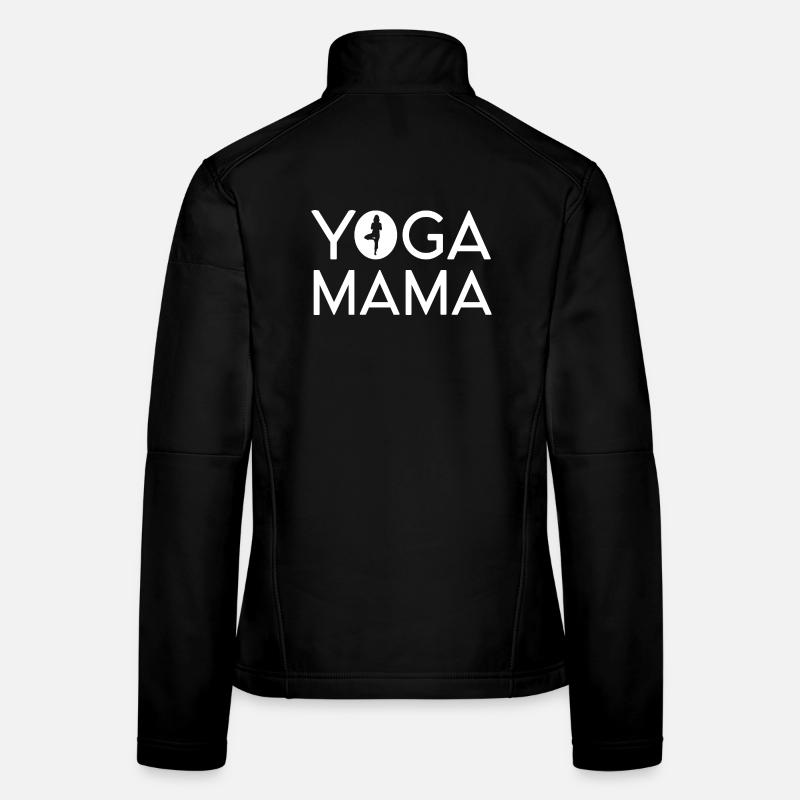 Yoga Mama - Yoga Geschenkidee Frauen Softshelljacke