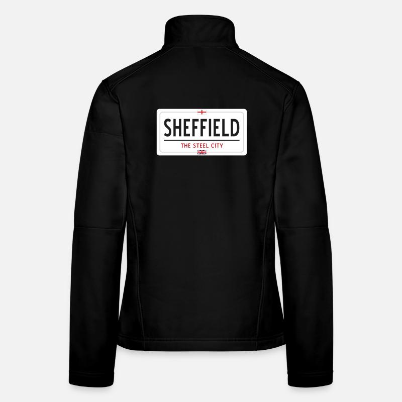 Sheffield town sign Women's Softshell Jacket
