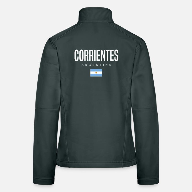 Corrientes Argentina Argentinian Women's Softshell Jacket