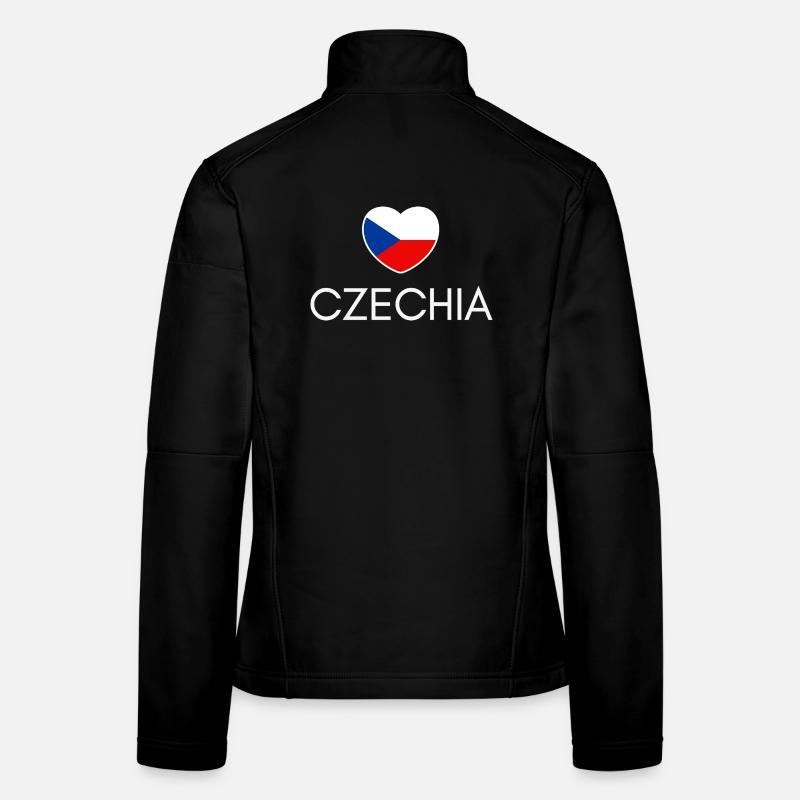Ich liebe Tschechien, Herz Tschechien Frauen Softshelljacke