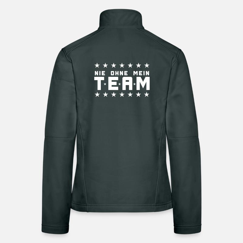 Mon équipe Veste en tissu softshell Femme