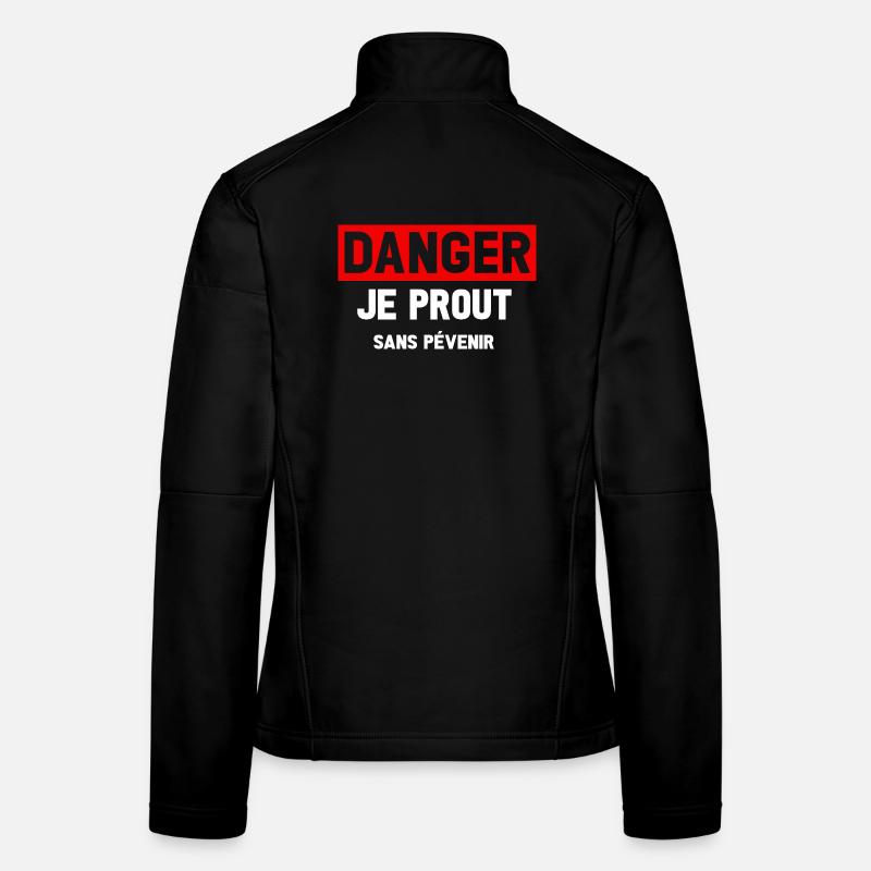 Danger Prout Without Warning Women's Softshell Jacket