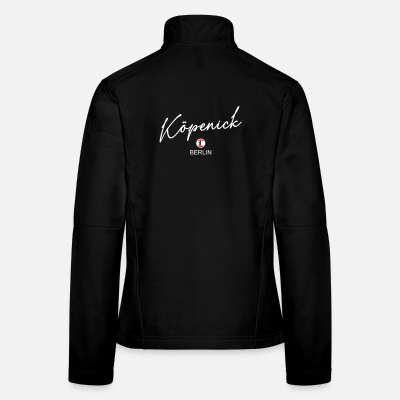 Köpenick - Drapeau de Berlin - Ours de Berlin Veste en tissu softshell Femme
