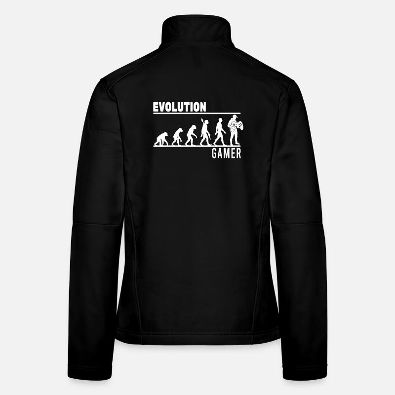 Evolution Gamer Veste en tissu softshell Femme